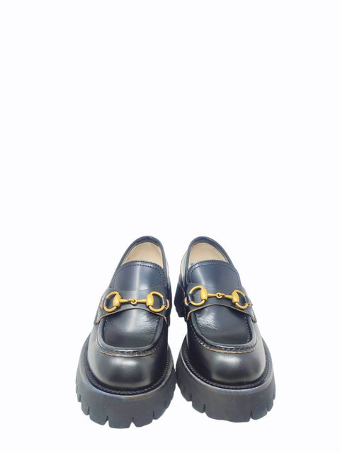 Mocasines "Leather lug sole Horsebit loafer"