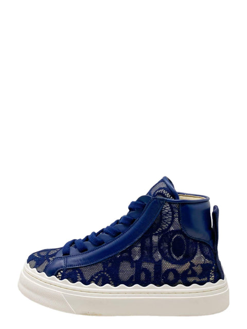 Tenis "Lauren Logo Lace Sneakers"