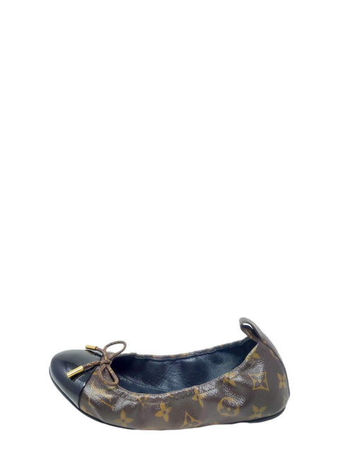 Baletas "Coated Canvas Mesh Accents Ballet Flats"