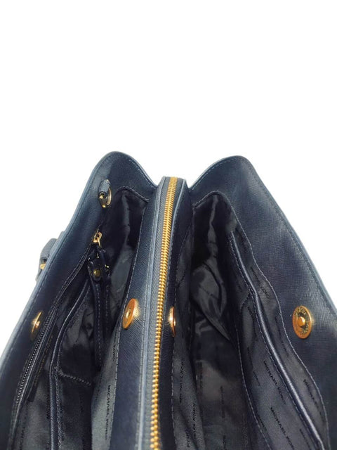 Cartera "Leather Trim Crossbody Bag"