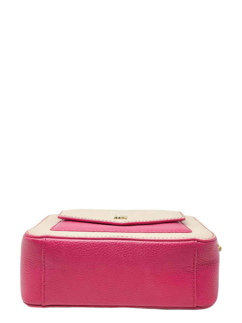 Cartera "Leather Trim Crossbody Bag"