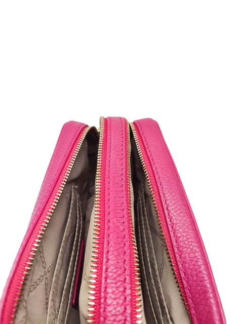 Cartera "Leather Trim Crossbody Bag"