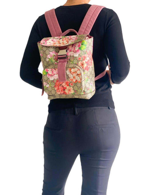 Morral "GG Supreme Blooms Backpack"