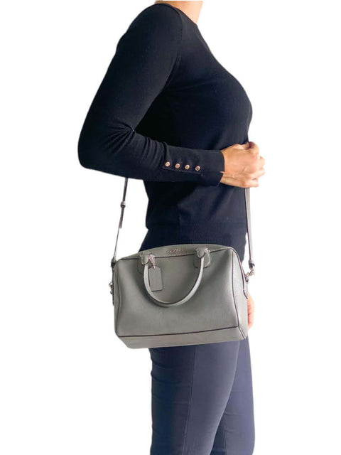 Cartera Gris