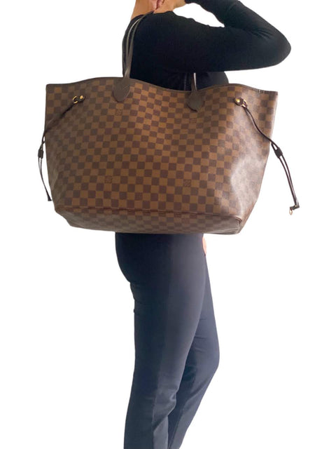 Bolso "Damier Ebene Neverfull GM"