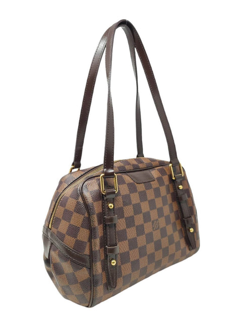 Bolso "Damier Ebene Rivington PM"