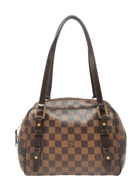 Bolso "Damier Ebene Rivington PM"