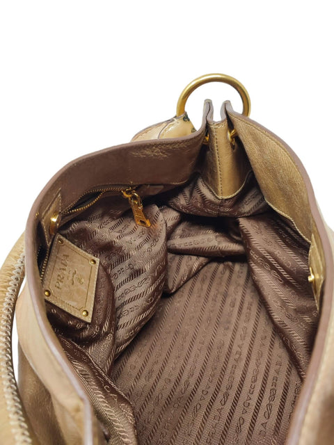 Bolso "Vitello Daino Hobo Bag"