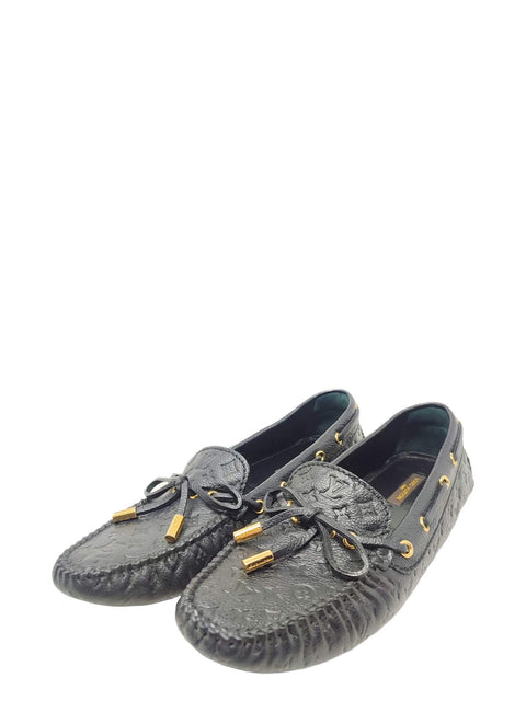 Mocasines "LV Monogram Leather Loafers"