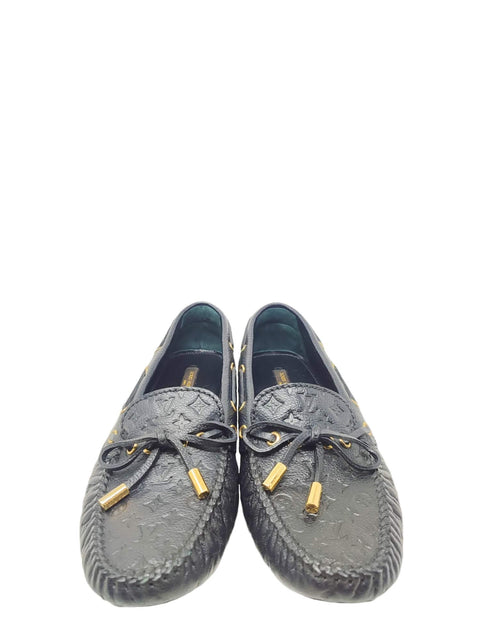 Mocasines "LV Monogram Leather Loafers"