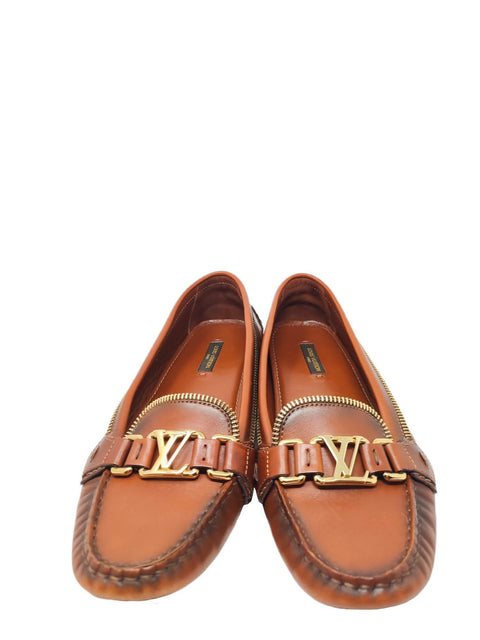 Mocasines "Leather Zipper Loafers"