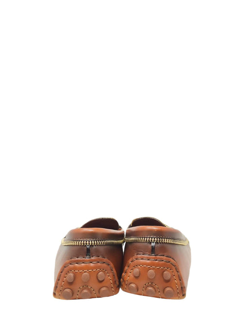 Mocasines "Leather Zipper Loafers"