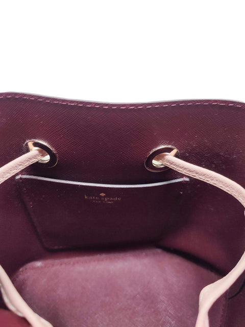 Bolso "Leather Bucket Bag"