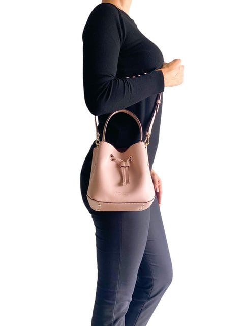 Bolso "Leather Bucket Bag"
