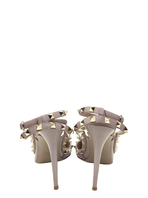Tacones "Rockstud Accents Patent Leather"