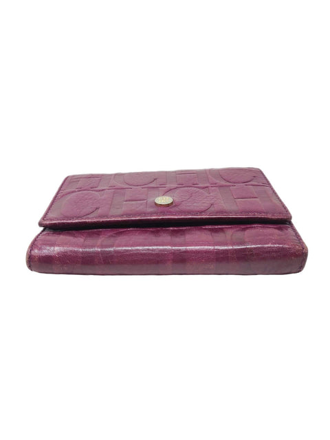 Billetera "Logo-Embossed Leather Wallet"