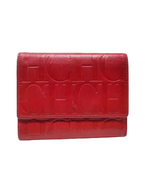 Billetera "Logo-Embossed Leather Wallet"