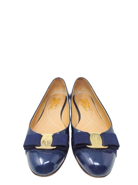 Baletas "Patent Leather Round-Toe Flats"