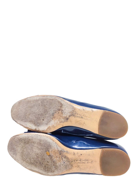 Baletas "Patent Leather Round-Toe Flats"