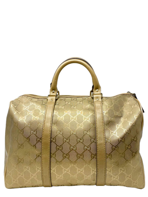 Bolso "Gold GG Imprime Canvas Medium Joy Boston Bag"