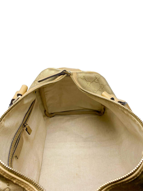 Bolso "Gold GG Imprime Canvas Medium Joy Boston Bag"