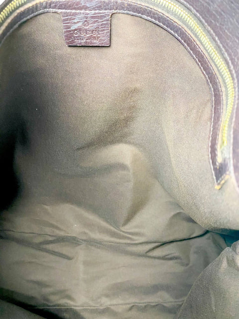 Bolso "Monogram Large Horsebit Chain Hobo"