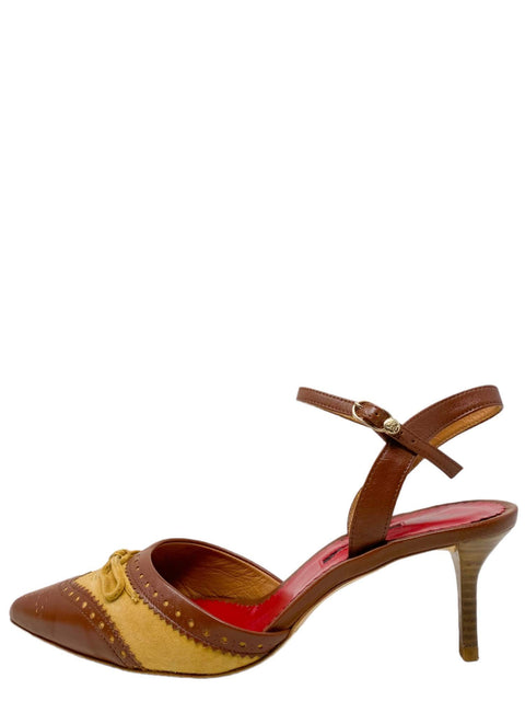 Tacones Cafés