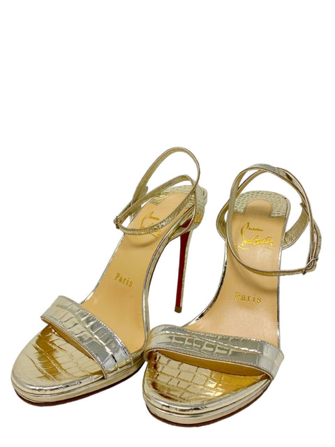 Sandalias "Jonatina Embossed Red Sole"