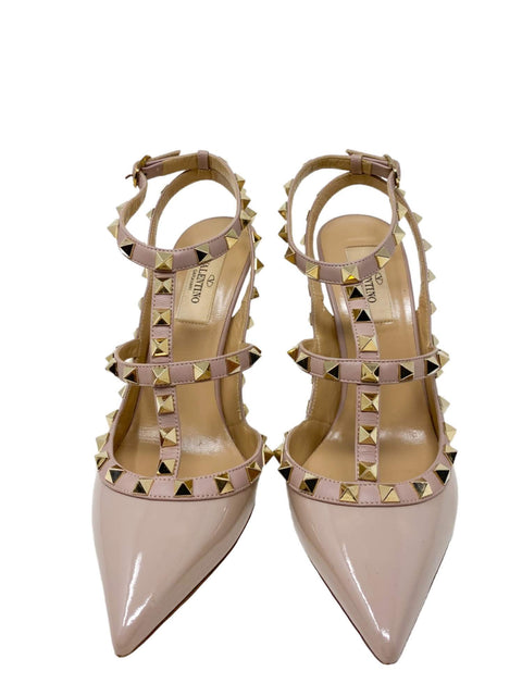 Tacones "Rockstud Accents Patent Leather"