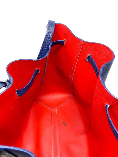 Bolso "Leather Bucket Bag"