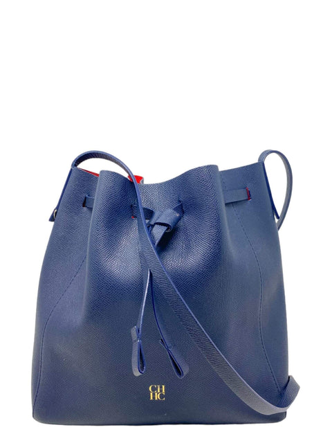 Bolso "Leather Bucket Bag"