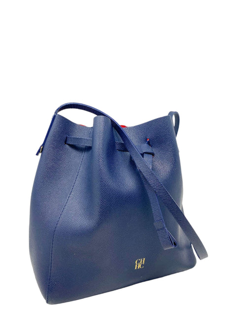 Bolso "Leather Bucket Bag"