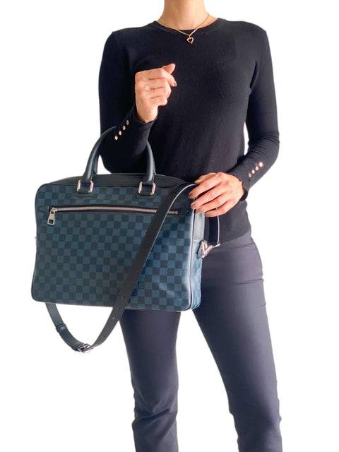Maletín "Damier Cobalt Porte-Documents Business"