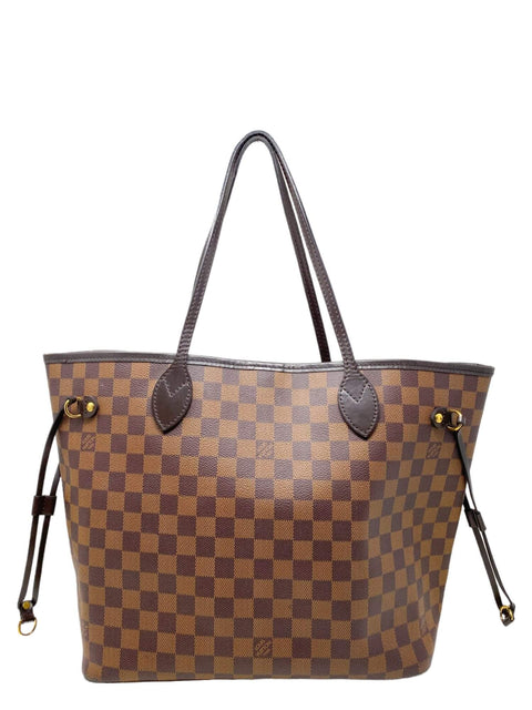 Bolso "Damier Ebene Neverfull MM with Pouch"