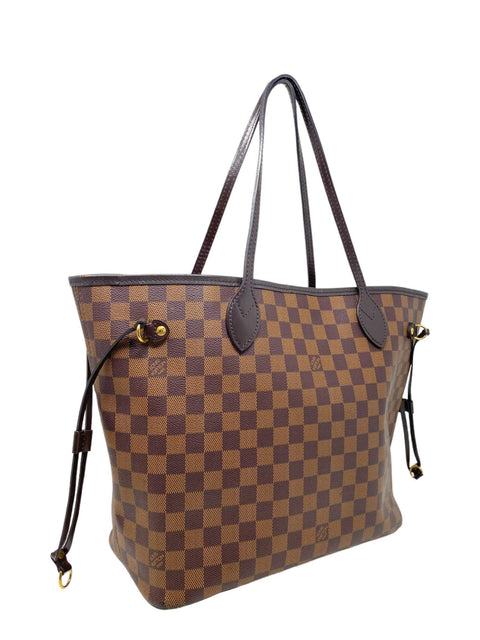 Bolso "Damier Ebene Neverfull MM with Pouch"