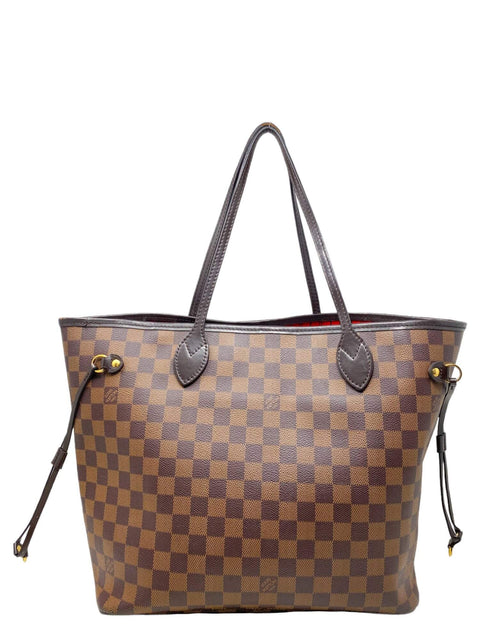 Bolso "Damier Ebene Neverfull MM with Pouch"