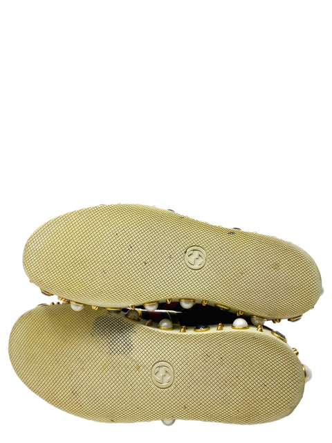 Tenis "Ace Velvet Sneakers in Burgundy"