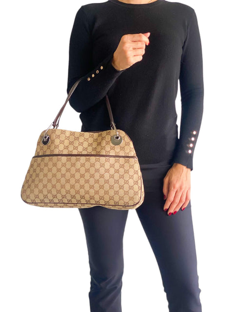 Bolso "GG Canvas Medium Eclipse Tote"