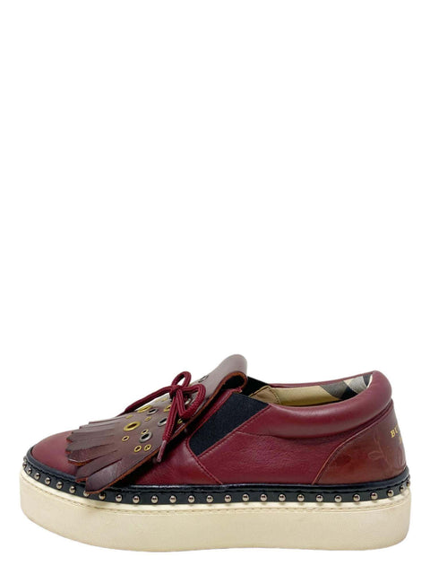 Tenis "Kiltie Fringe Leather Sneakers"
