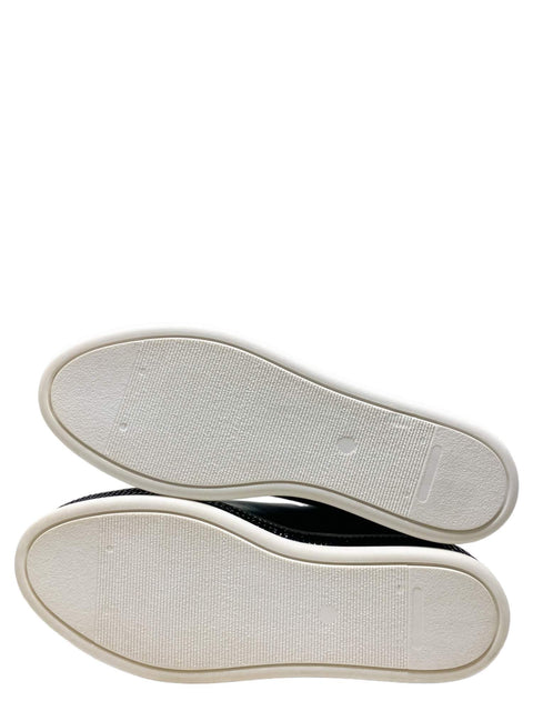 Tenis "Leather Lo-Top Sneakers Crystal"