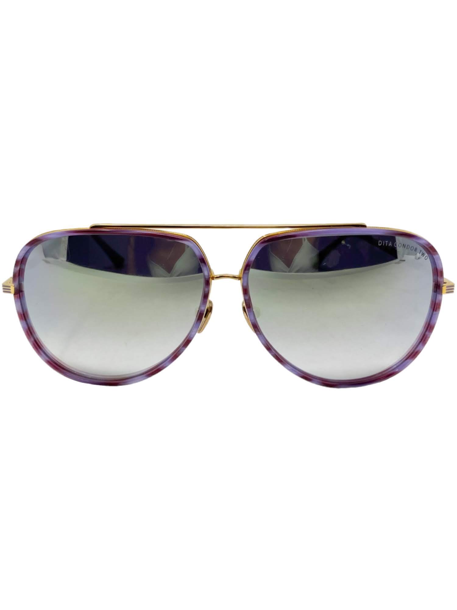 Aviator Sunglasses Dita Condor DITA CONDOR TWO/21010-C Sunglasses