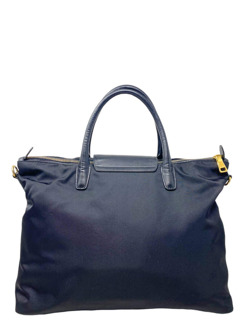 Bolso "Shopping Tessuto + Saffiano"