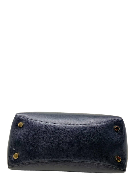 Bolso "Voyager Medium Crossgrain Leather Tote Bag"