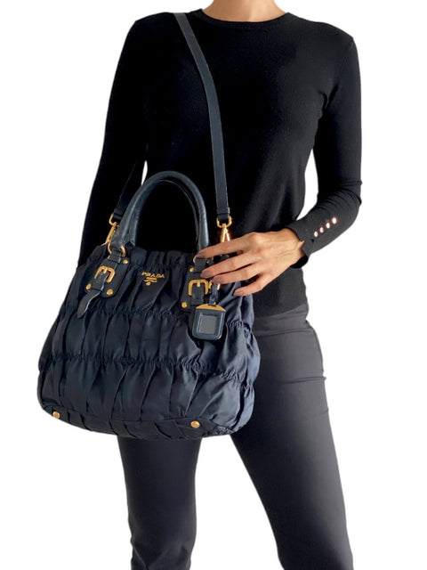 Bolso "Tessuto Gaufre Tote"
