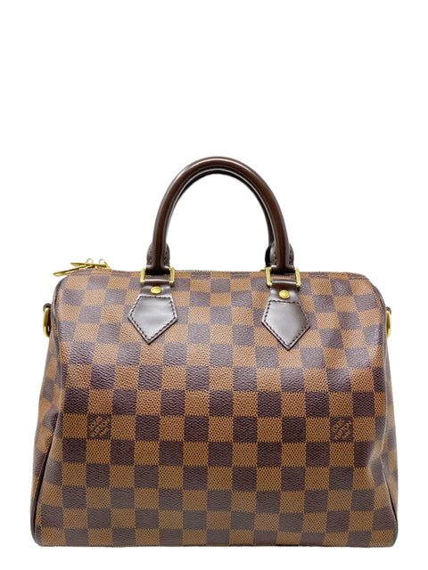 Bolso "Damier Ebene Speedy Bandoulière 25"