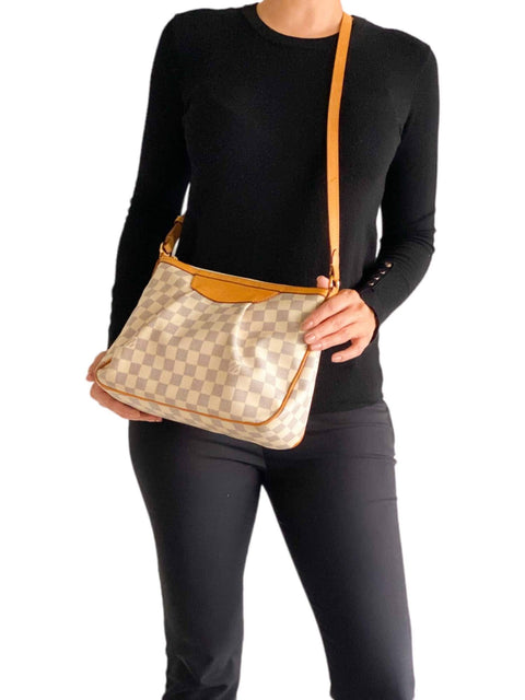 Bolso "Damier Azur Siracusa PM"