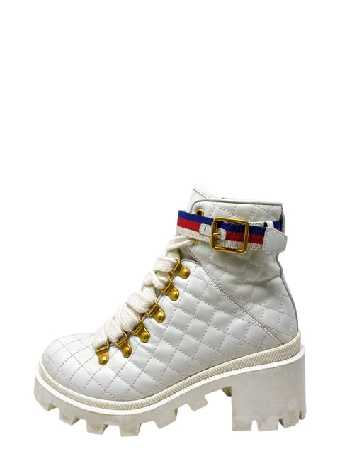 Botas "Trip Sylvie Web Accent Combat Boots"