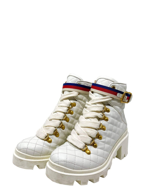 Botas "Trip Sylvie Web Accent Combat Boots"