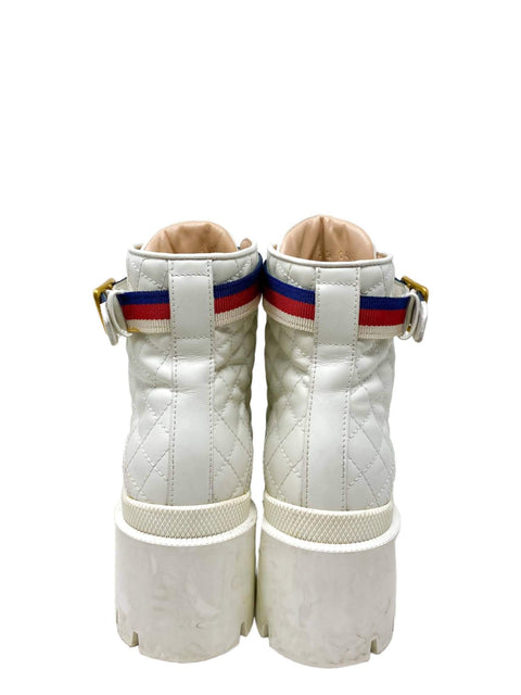Botas "Trip Sylvie Web Accent Combat Boots"