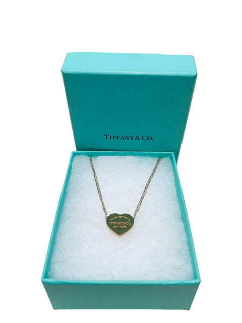 Collar "Return to Tiffany Heart Tag Double Strand Pendant Necklace"